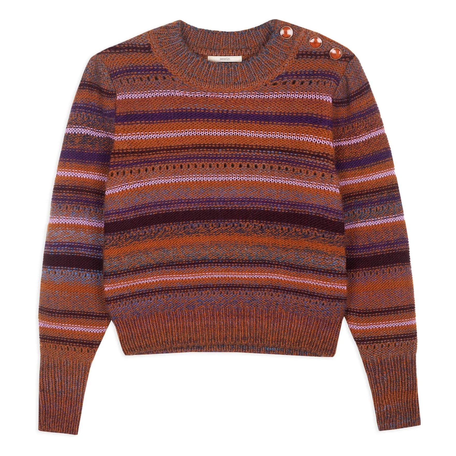 Sessùn Terracotta Tolosa Wool Sweater