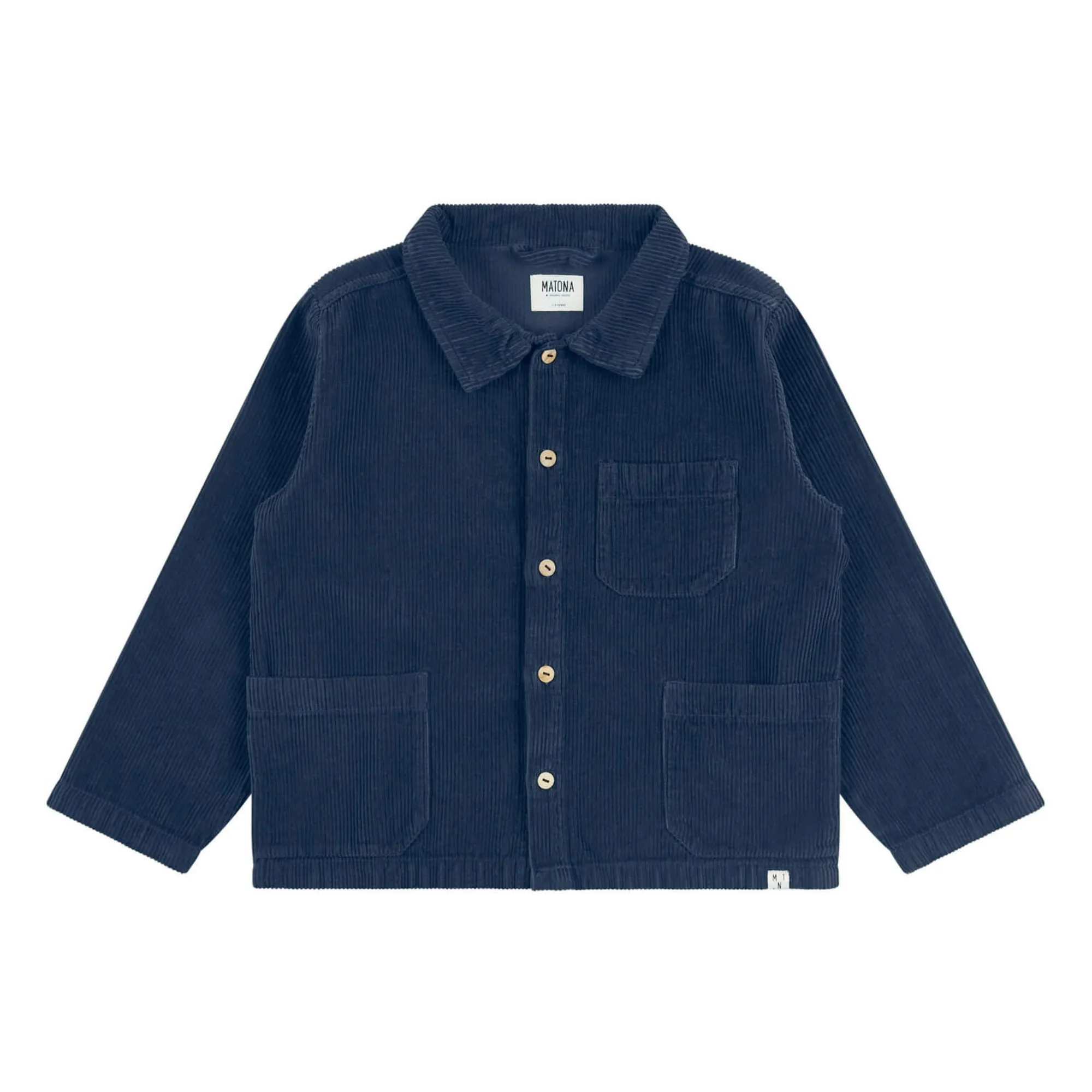 Matona Peacock Blue Corduroy Jacket