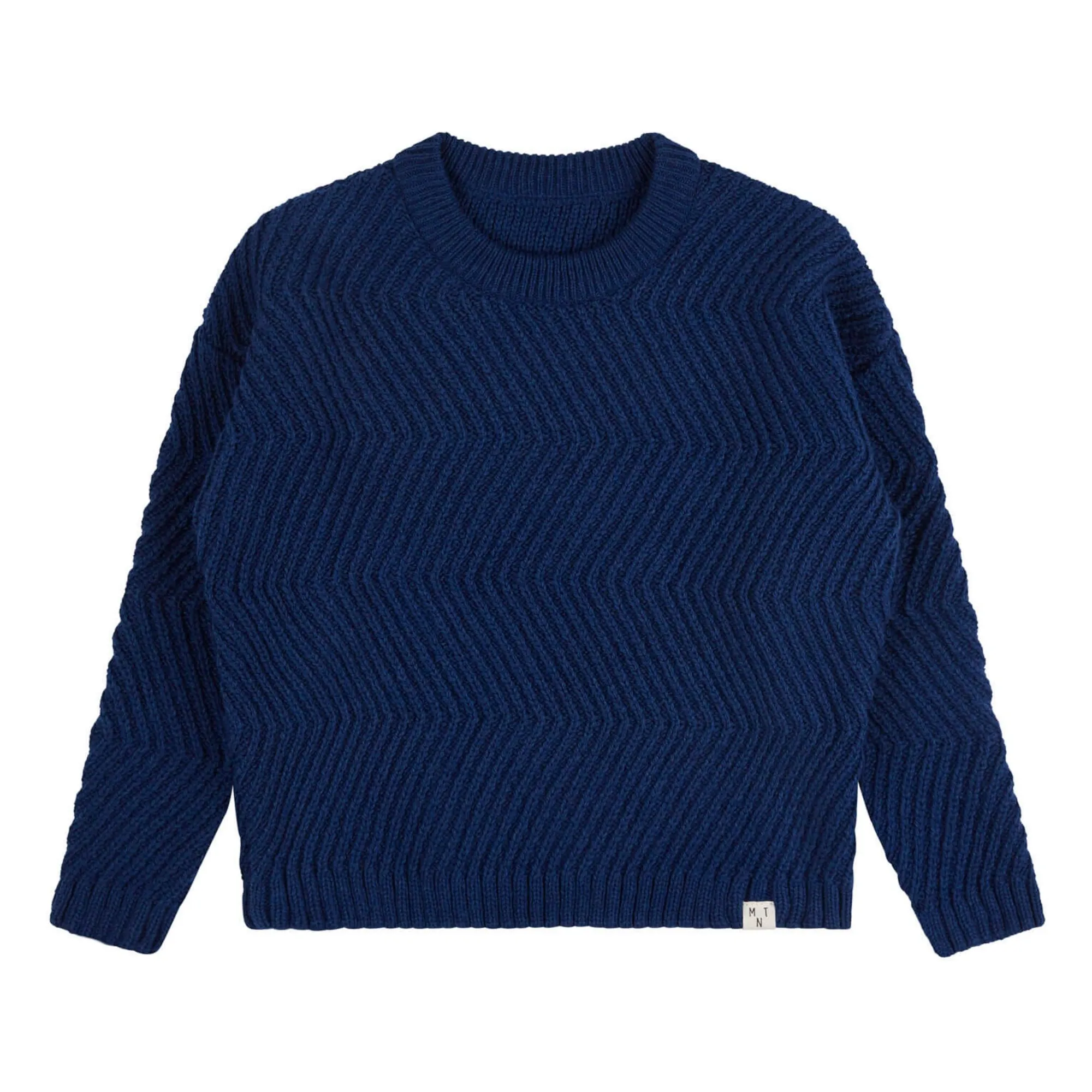 Matona Royal Blue Ample Wool Sweater