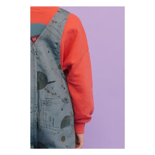 Latzhose Diego | Graublau
