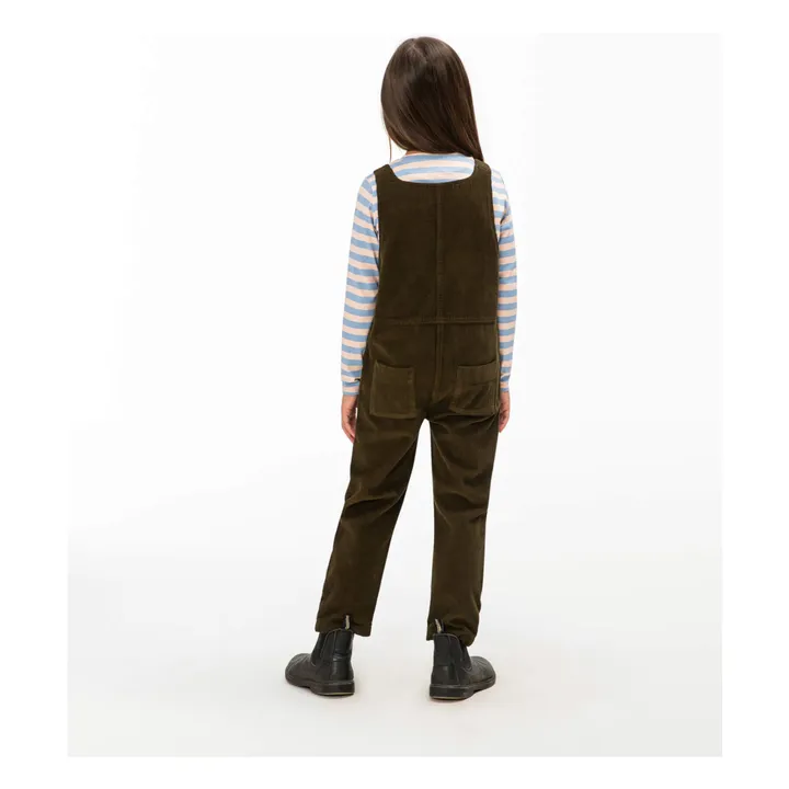 Peto de pana | Verde musgo- Imagen del producto n°4