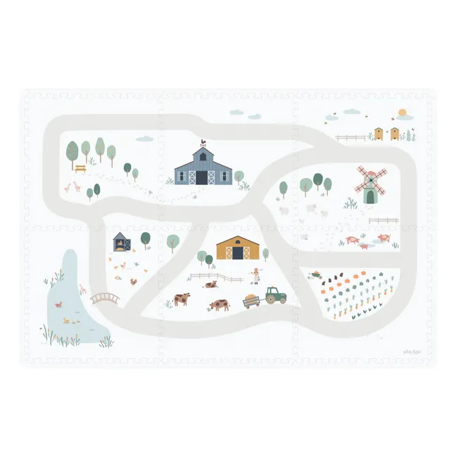 Tapis de jeu modulable Tiloo - Ferme