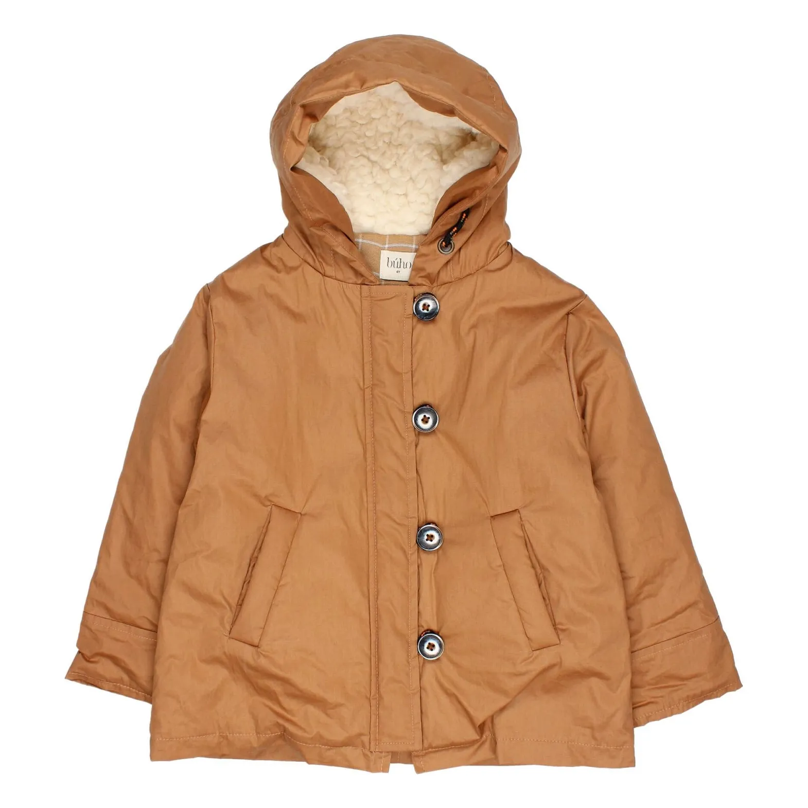 Búho Caramel Plain Parka