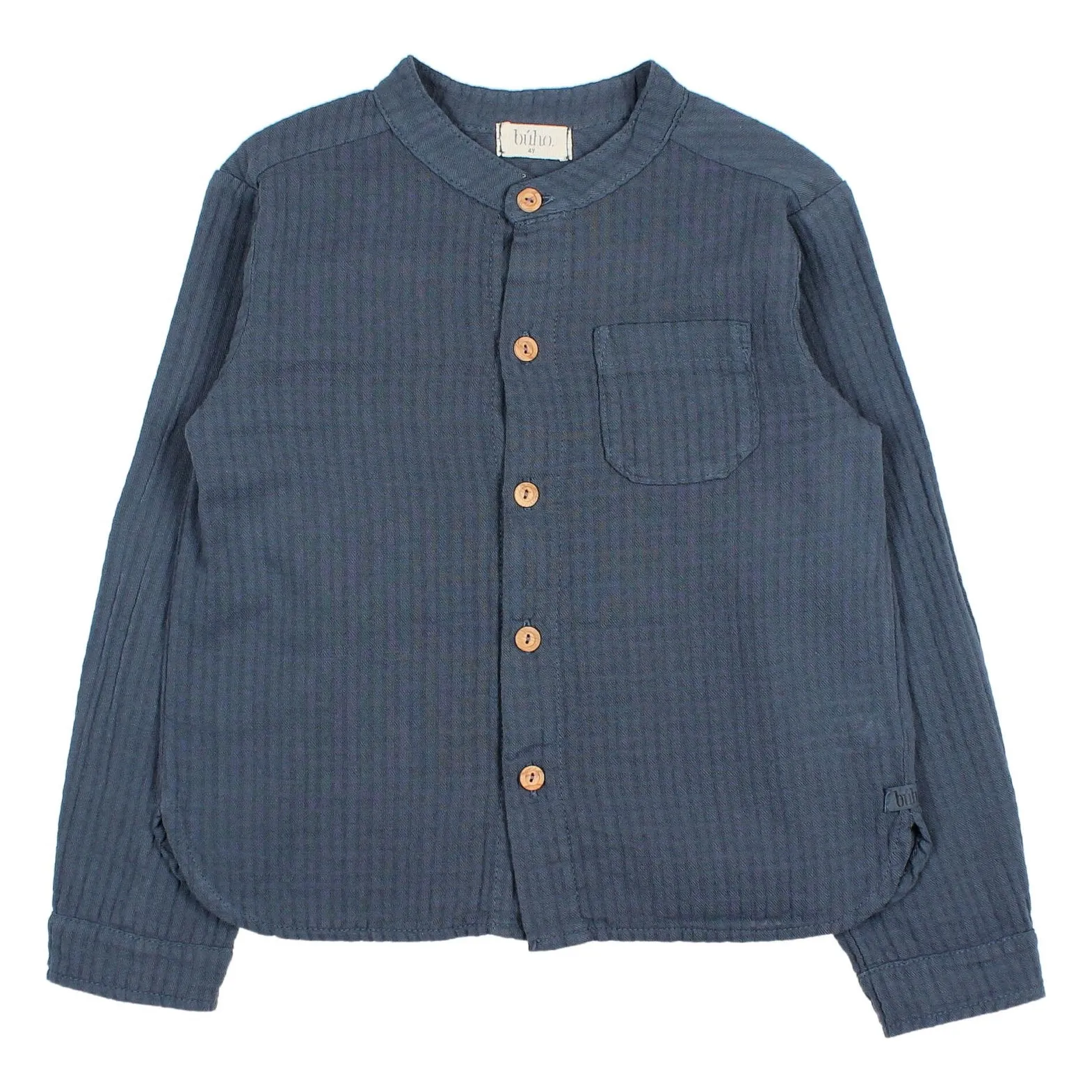 Búho Blue Waffle Shirt