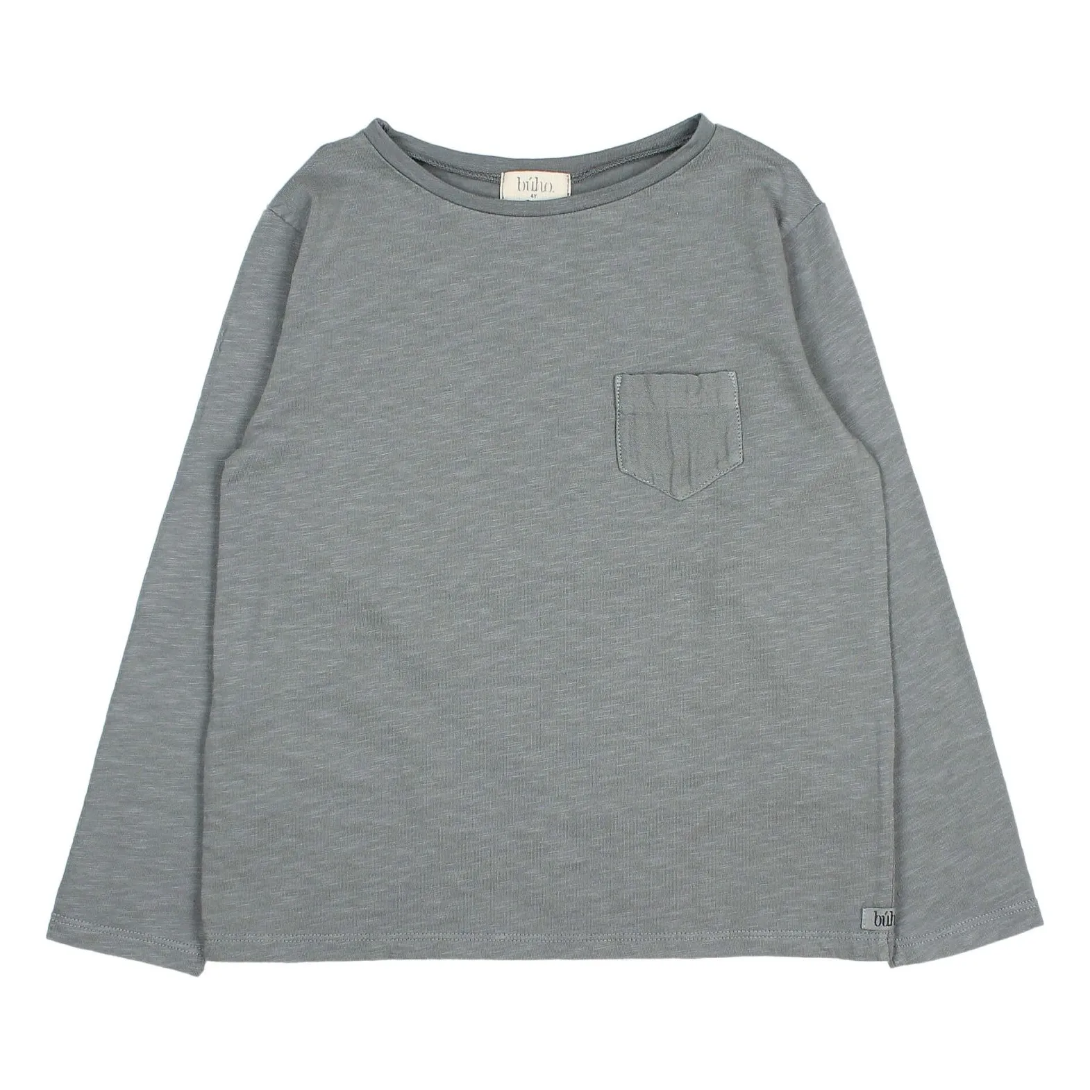 Búho Grey Pocket T-Shirt