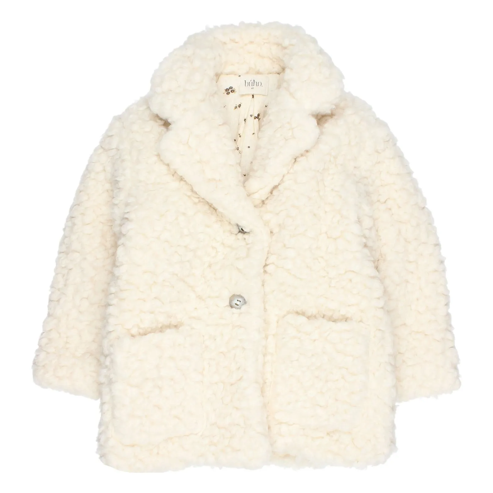 Búho - Manteau - Femme - 6 ans - Ecru - Polaire