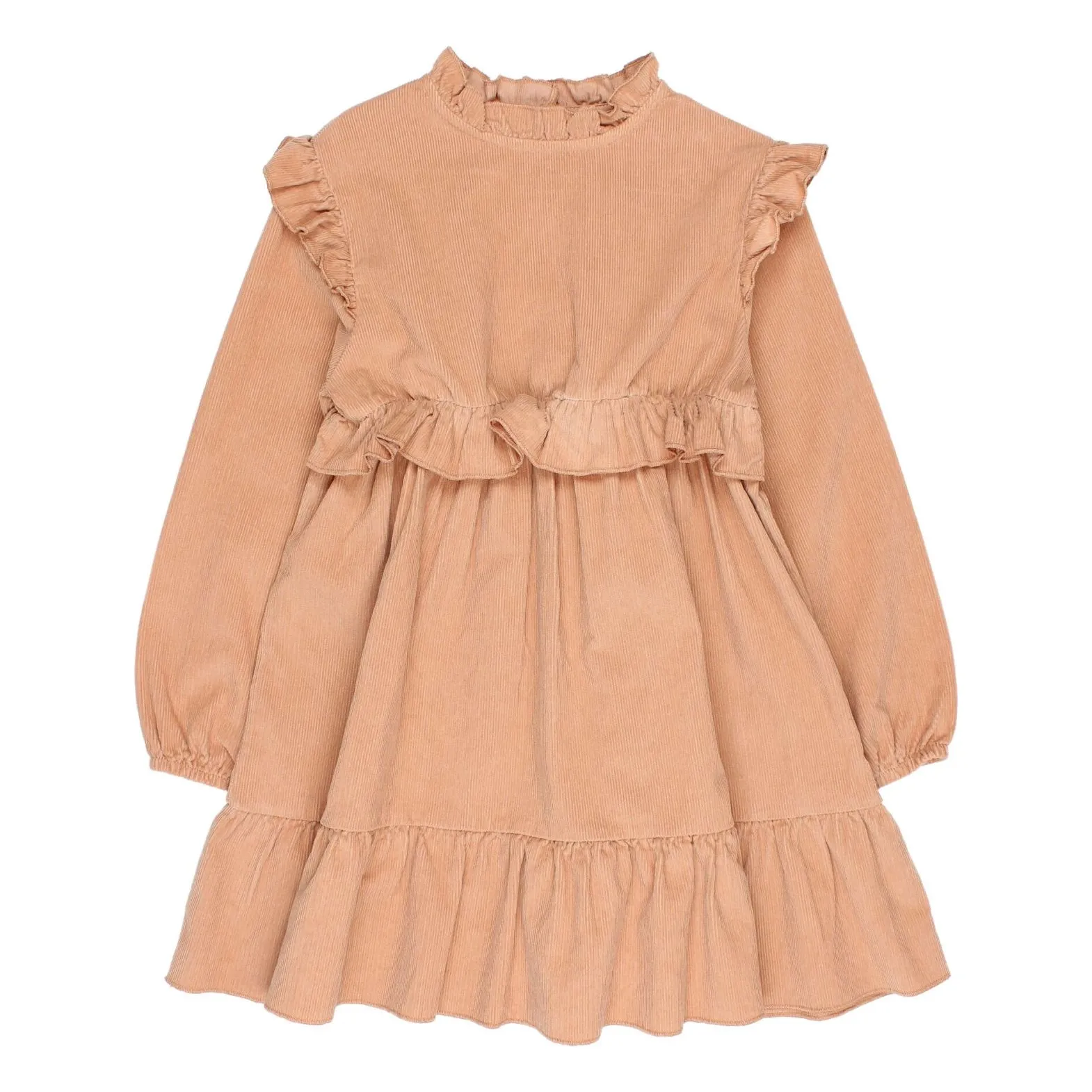 Búho - Robe Fille - Velours - Rose - 3 ans