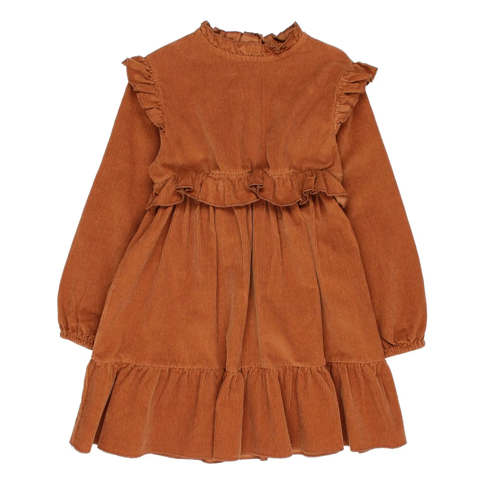 Búho Caramel Velvet Dress