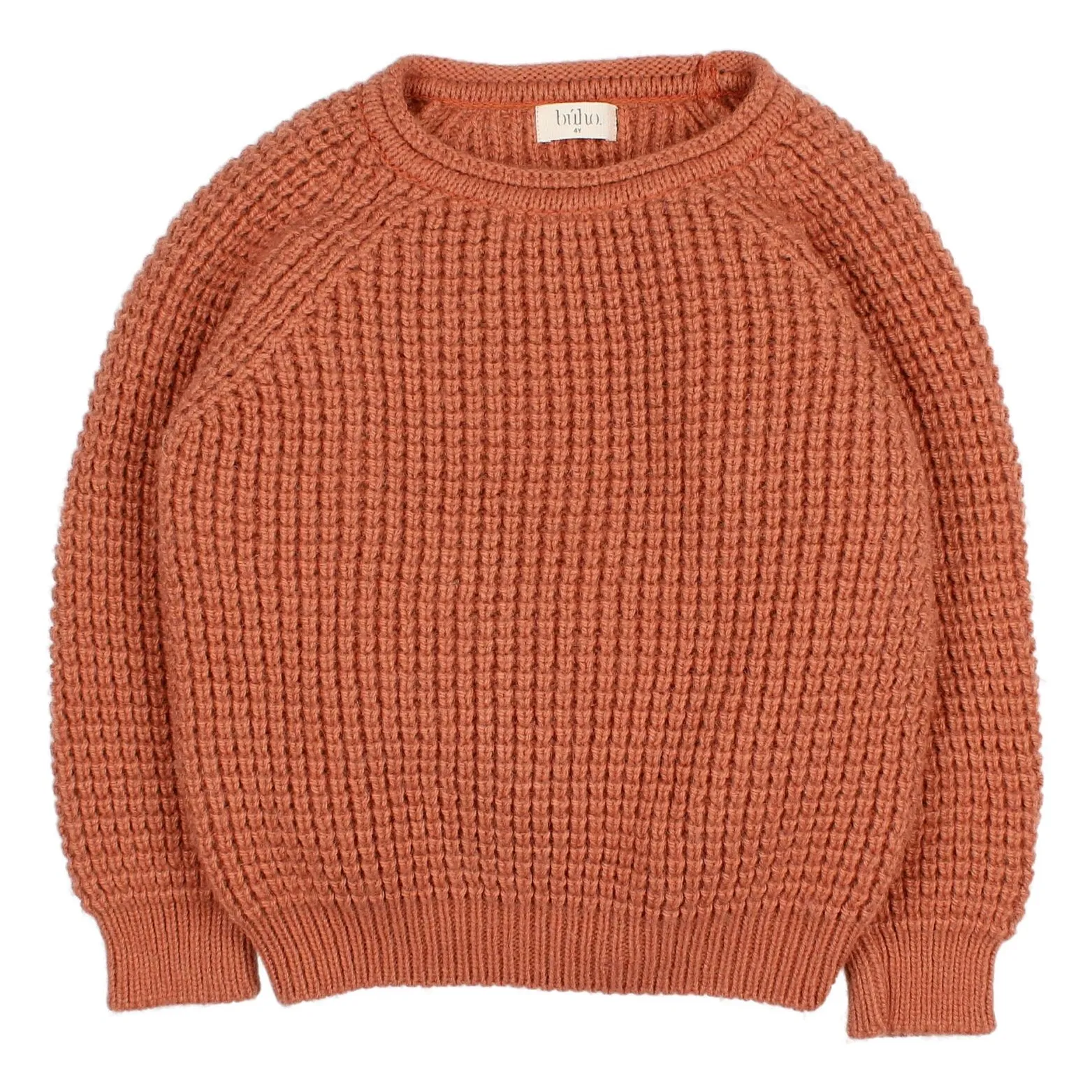 Búho Terracotta Plain Sweater