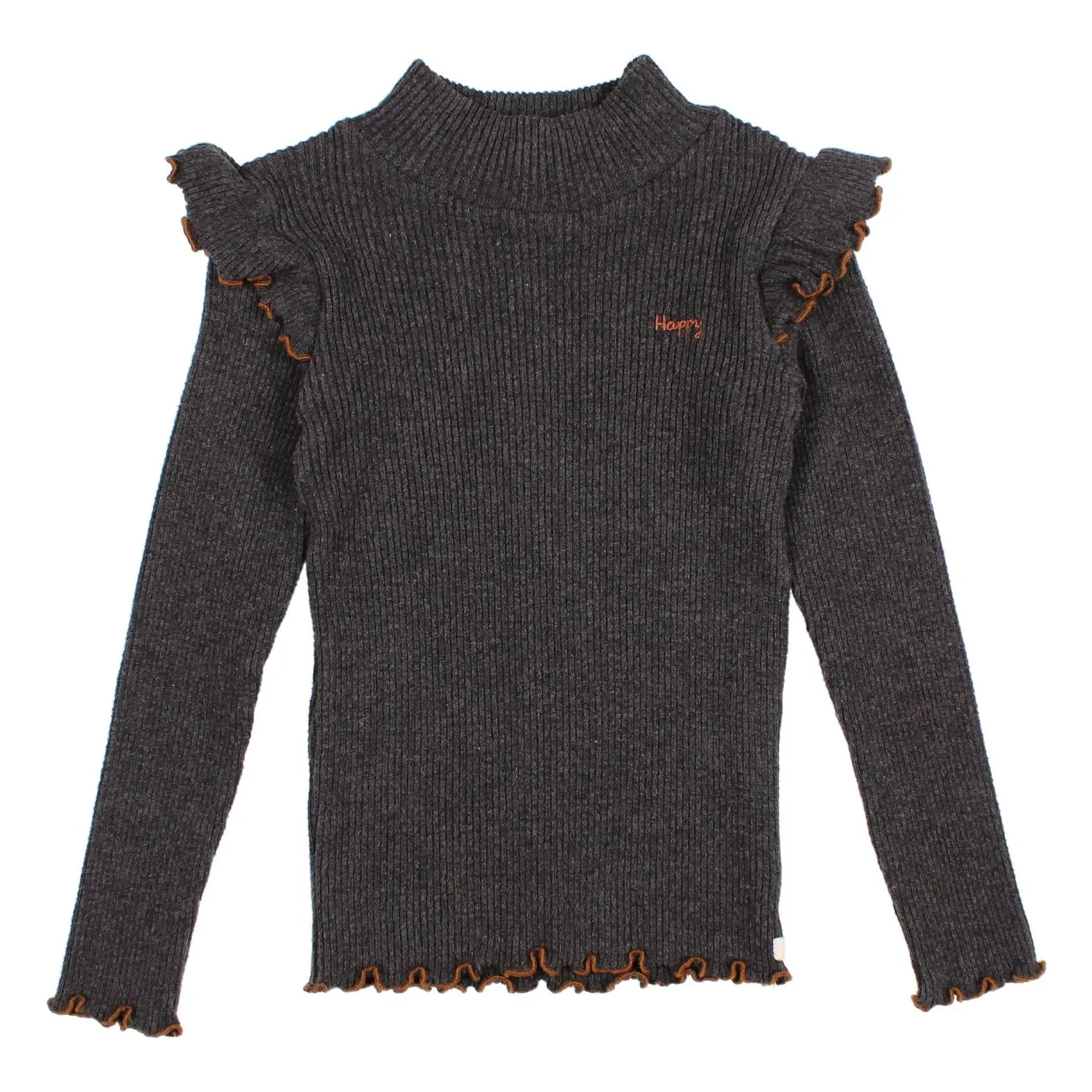 Búho - T-shirt manches longues femme - Gris anthracite - 2 ans