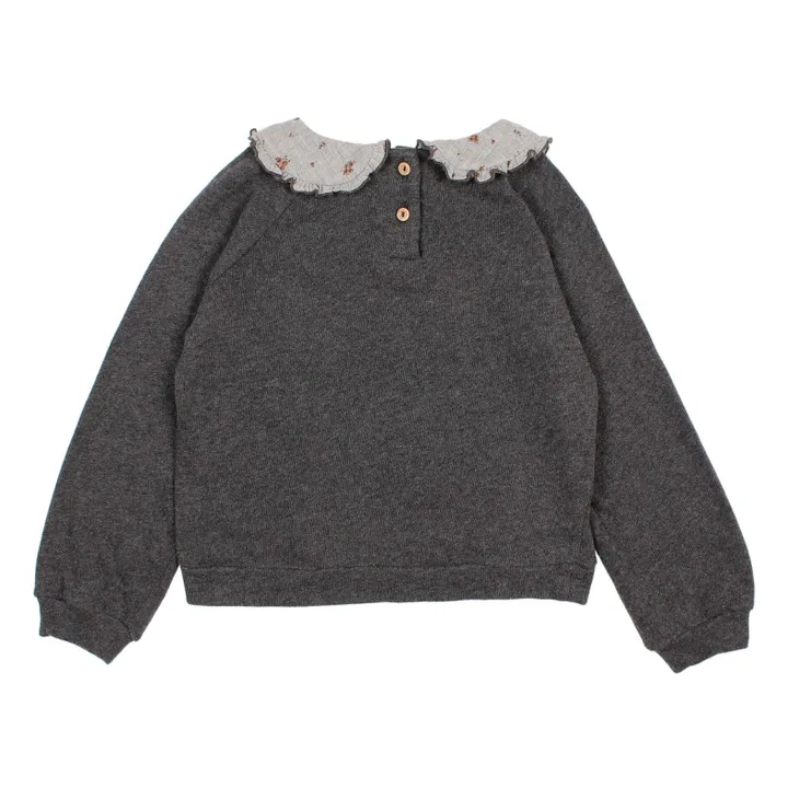 Sudadera Romance Jersey | Gris Antracita- Imagen del producto n°1