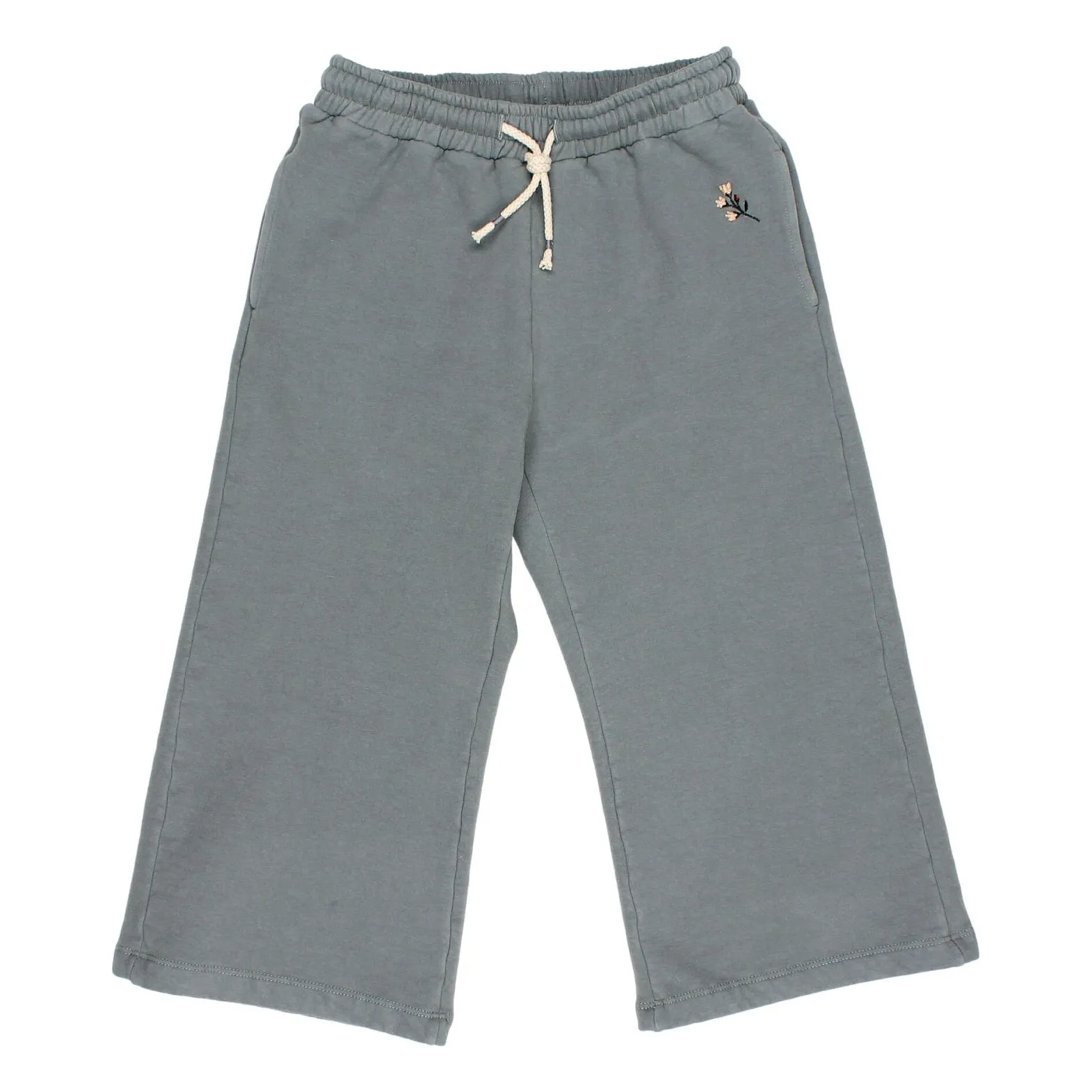Búho - Pantalon Jogger Bébé Fille - 2 ans - Gris Coton