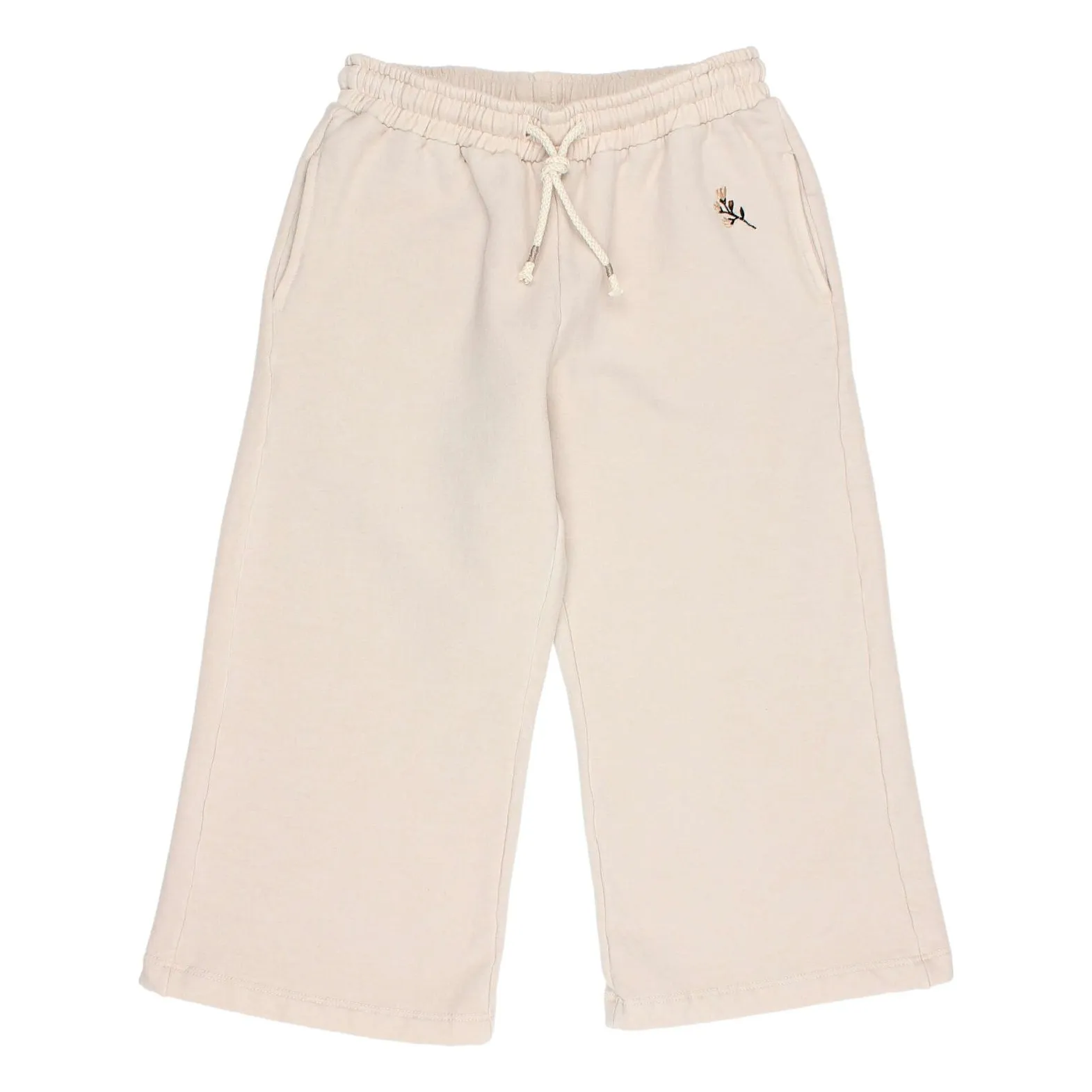 Búho - Pantalon Jogger Bébé Fille - 3 ans - Coton Bio - Ecru