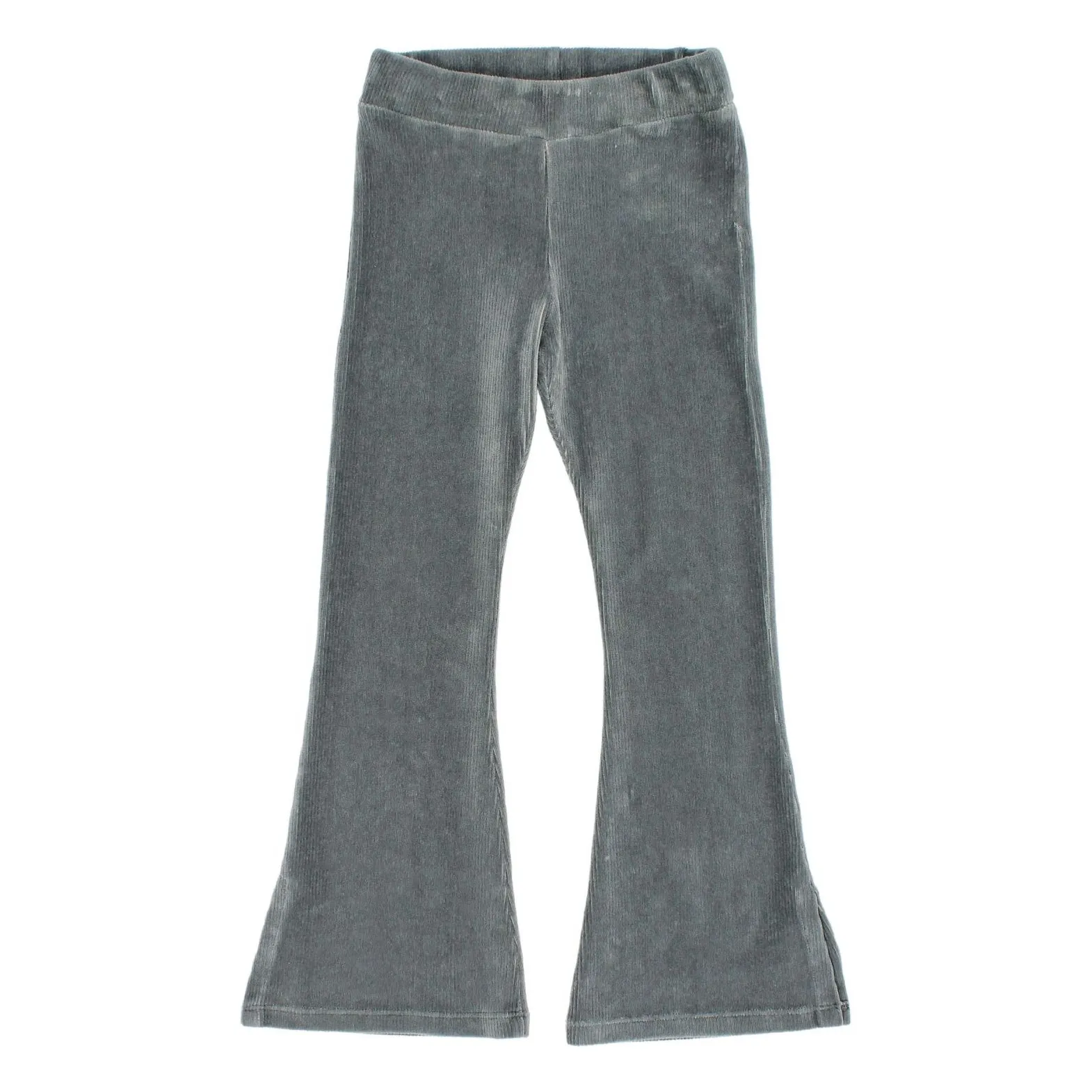 Búho Grey Flare Corduroy Pants