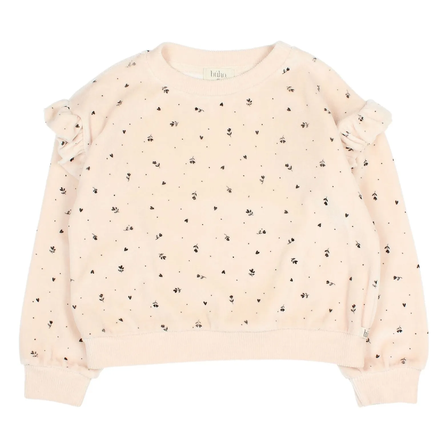 Búho Pale Pink Sweat Cuore Velours