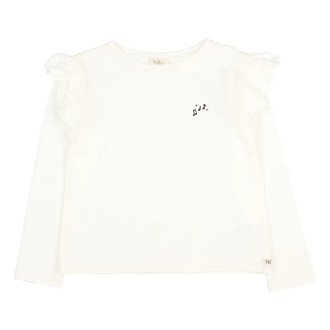 Music T-shirt | Ecru