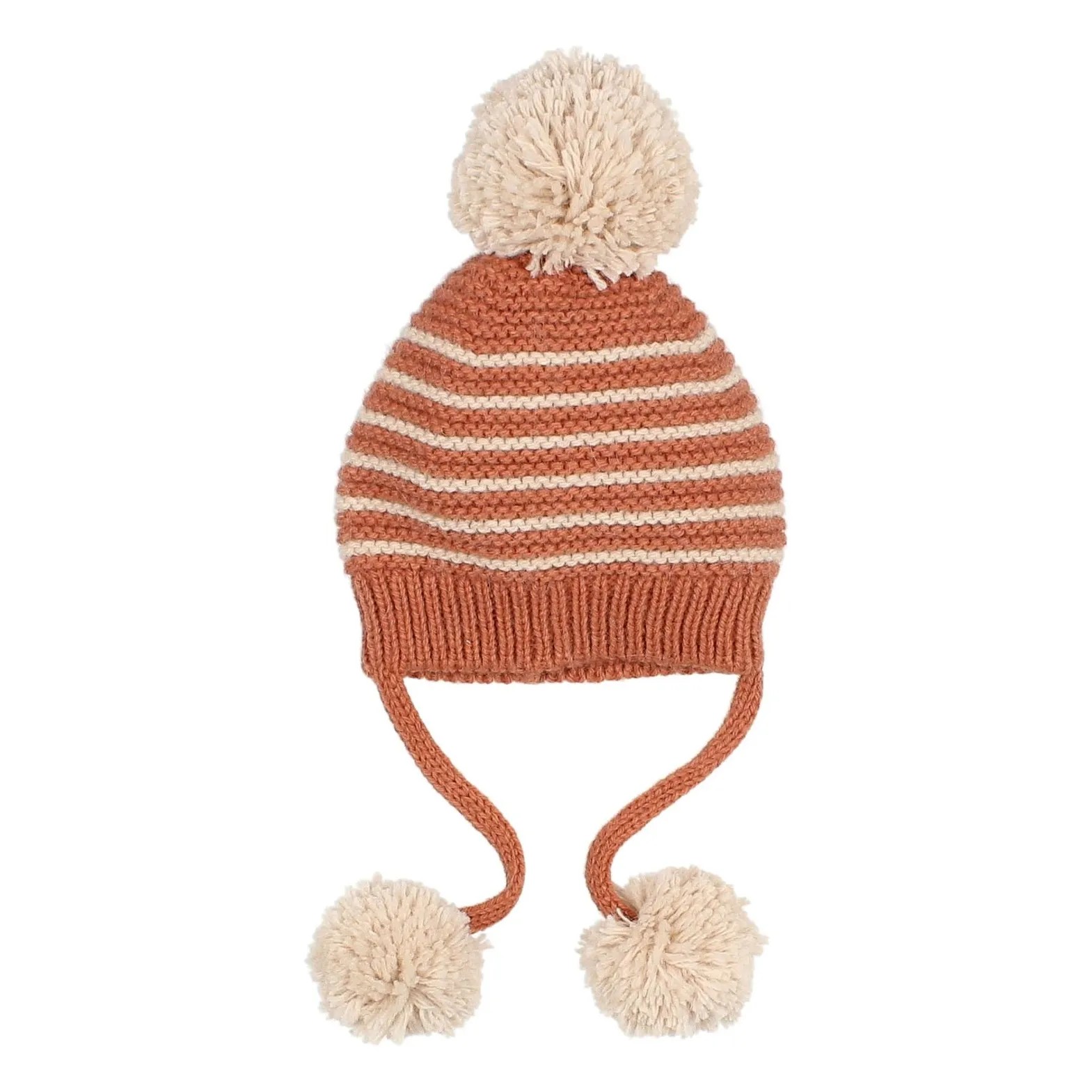 Búho - Bonnet Bébé - 3/9 mois - Terracotta