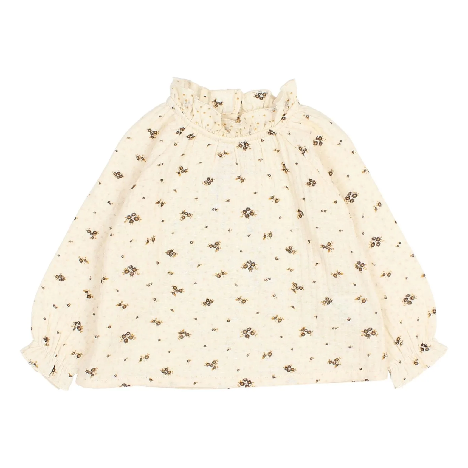 Búho Ecru Romance Baby Blouse