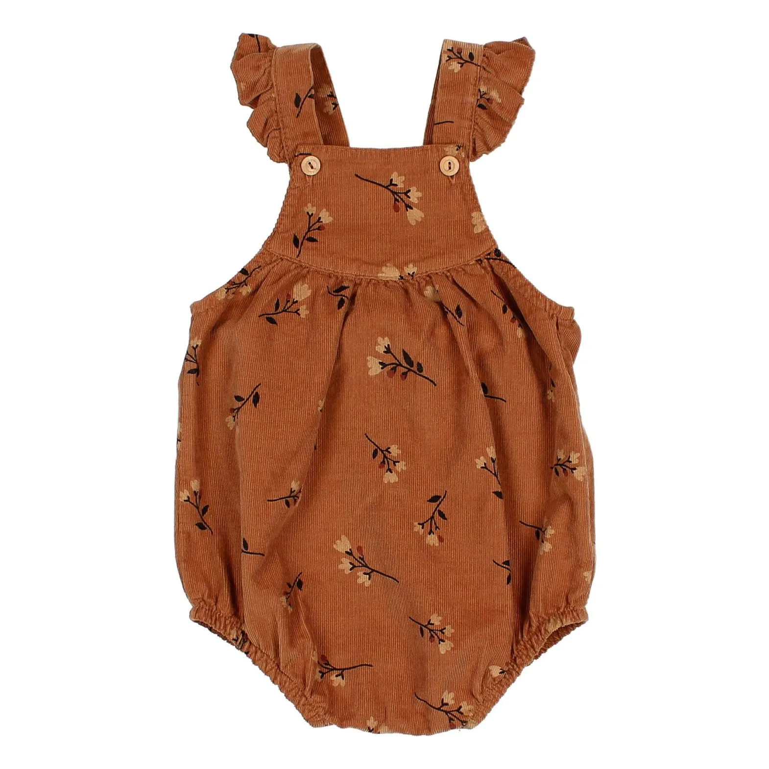 Búho Caramel Folk Velvet Milleraies Romper