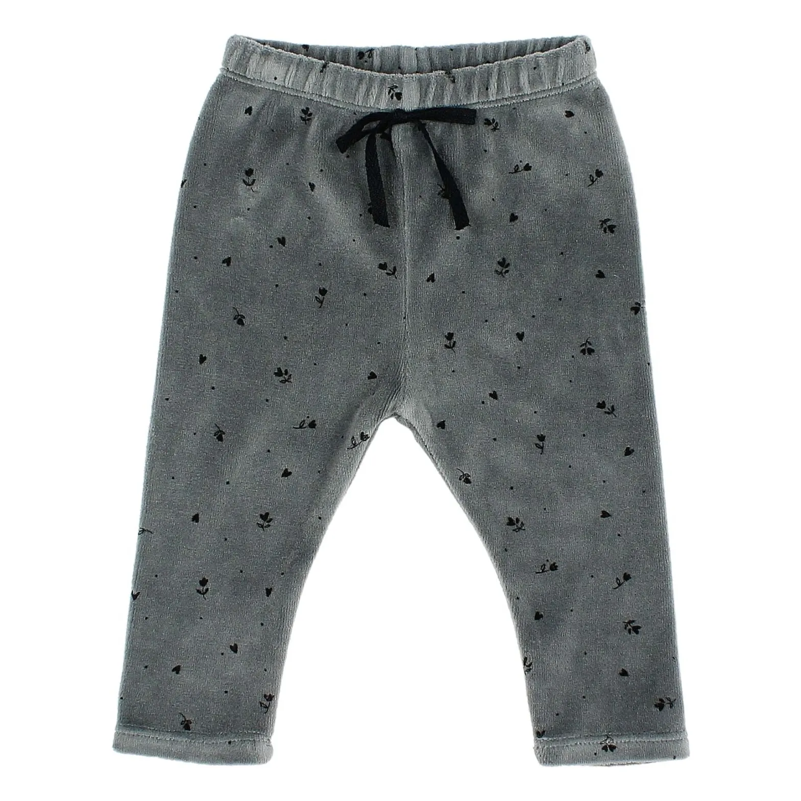 Búho Grey Cuore Velvet Legging