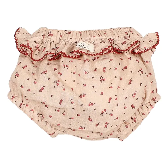 Gasa de algodón poema bloomer | Rosa Pálido