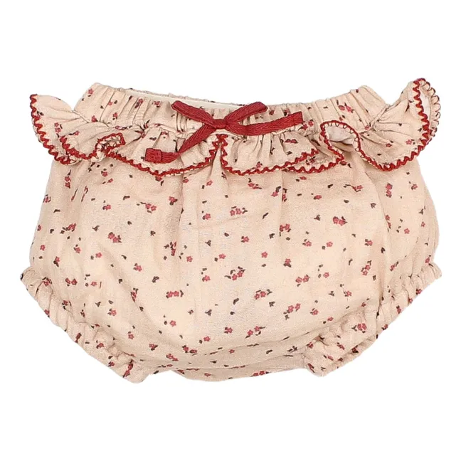 Gasa de algodón poema bloomer | Rosa Pálido