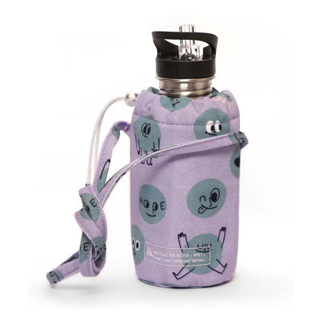 Funny Crew insulated water bottle | Lilac