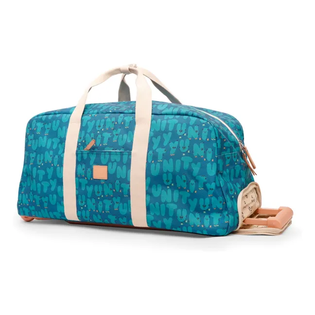 Borsa da viaggio con ruote Unity | Blu