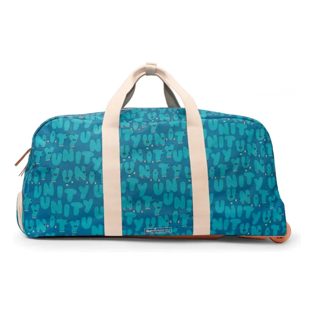 Borsa da viaggio con ruote Unity | Blu