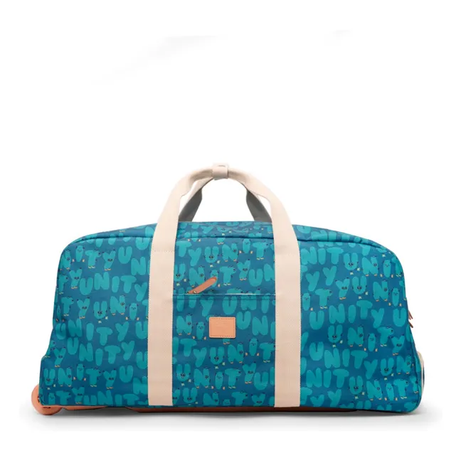 Borsa da viaggio con ruote Unity | Blu