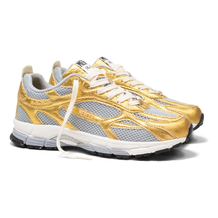 Mercer - The Re-Run Pineapple Sneakers - Gold | Smallable