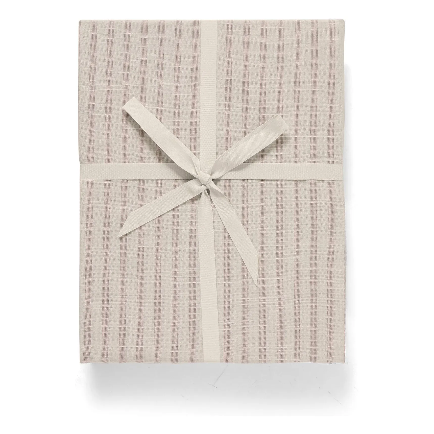 Garbo&Friends Beige Stripe Fitted Sheet