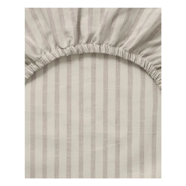 Coprifasciatoio a righe | Beige