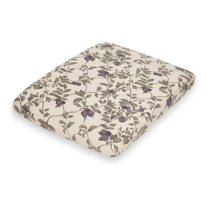 Housse de matelas à langer Plum | Prune- Image produit n°0