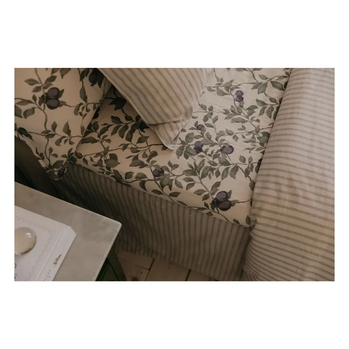 Fitted sheet Plum | Plum- Product image n°1