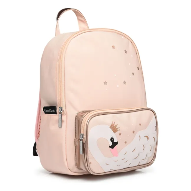 Small Lady Swan Backpack | Pink