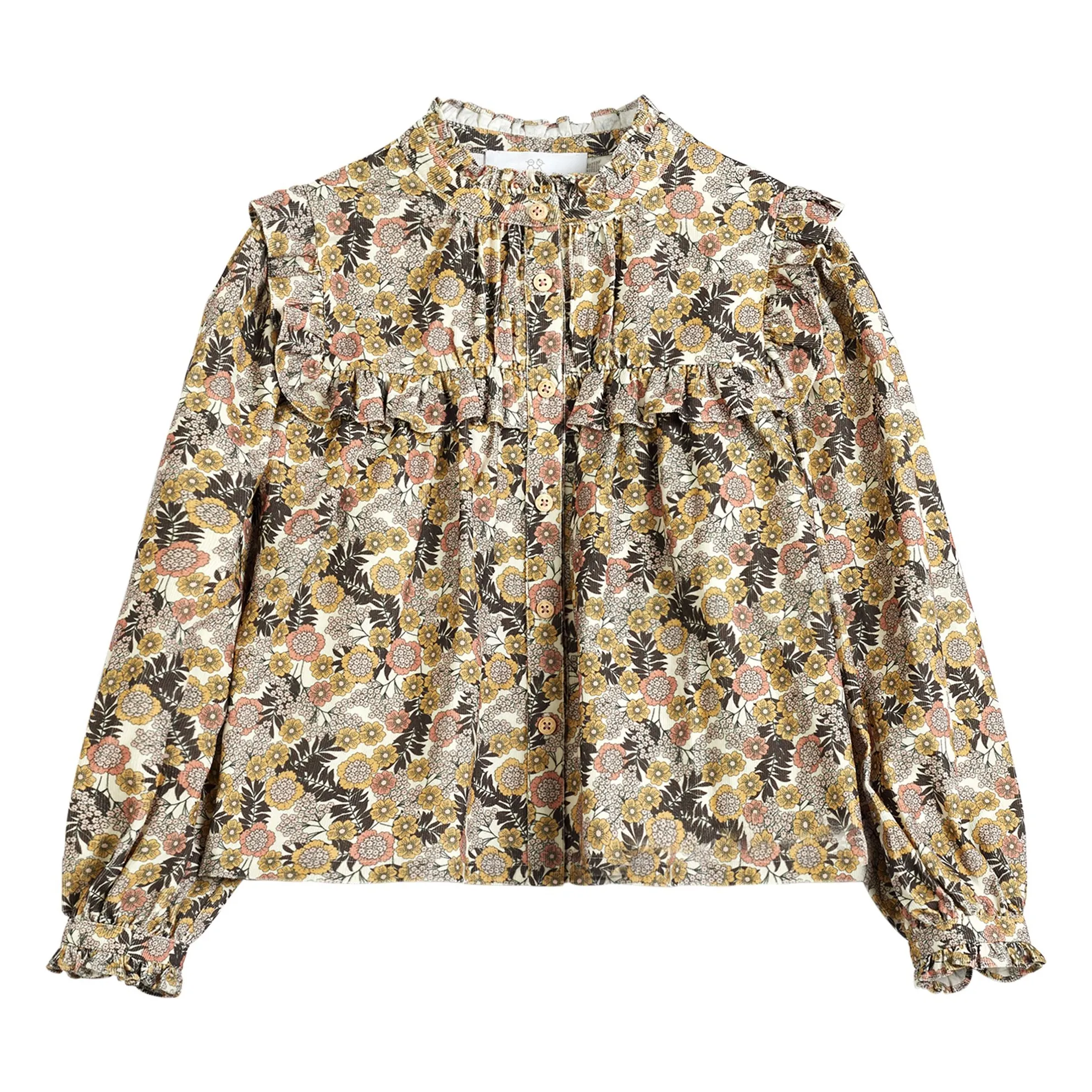 C'era Una Volta Ecru Isabella Fleurie Shirt