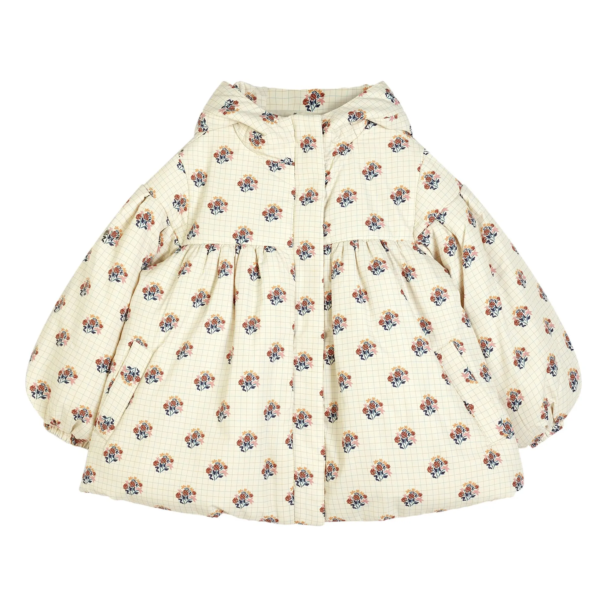 C'era Una Volta Off White Betty Fleuri Coat