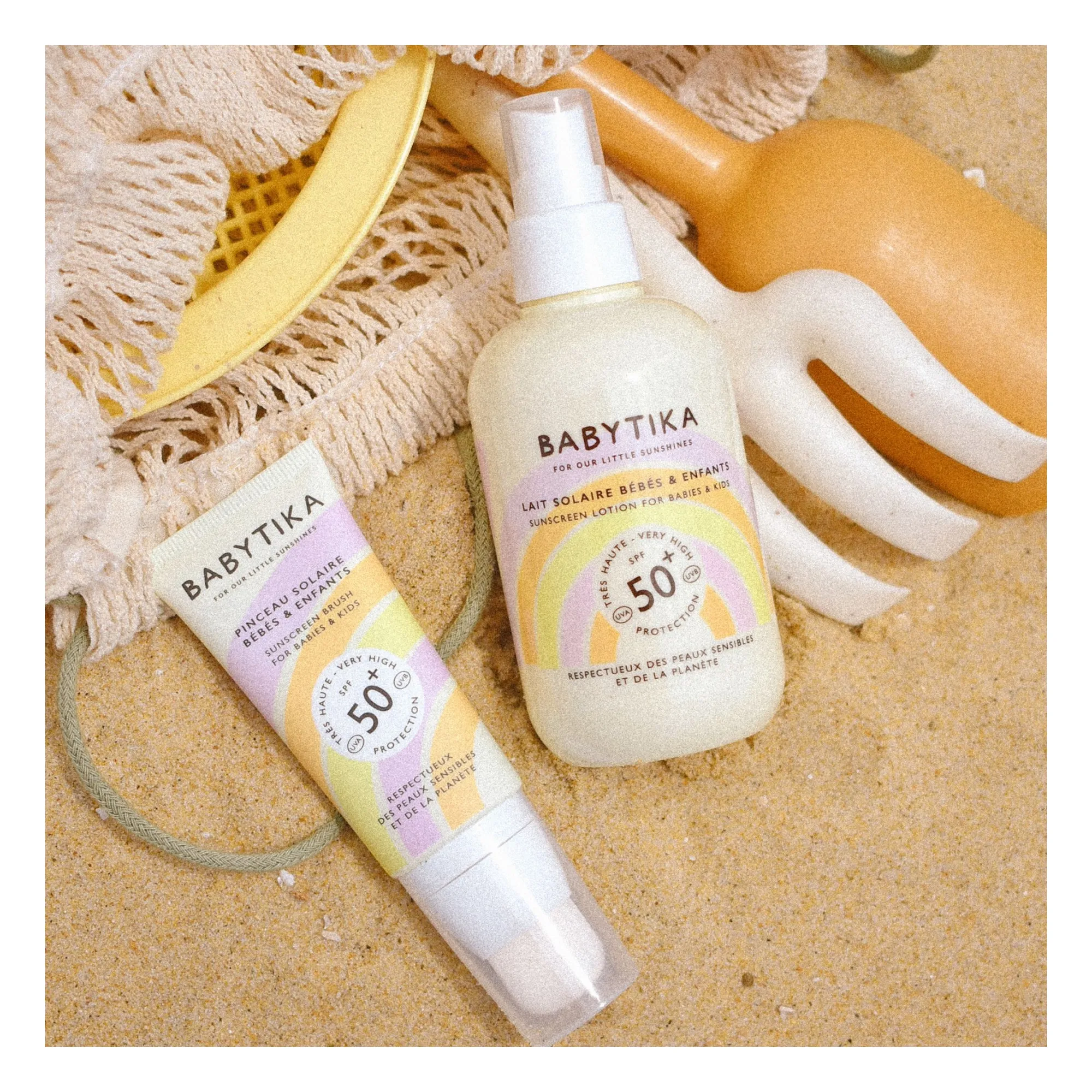 Mimitika - Pinceau solaire enfant SPF50+ Babytika - 40 ml (Mimitika) - Image 2