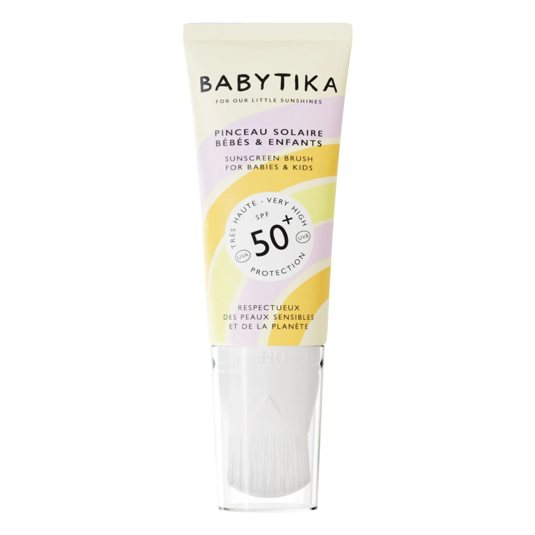 Mimitika - Pinceau solaire enfant SPF50+ Babytika - 40 ml (Mimitika) - Image 1