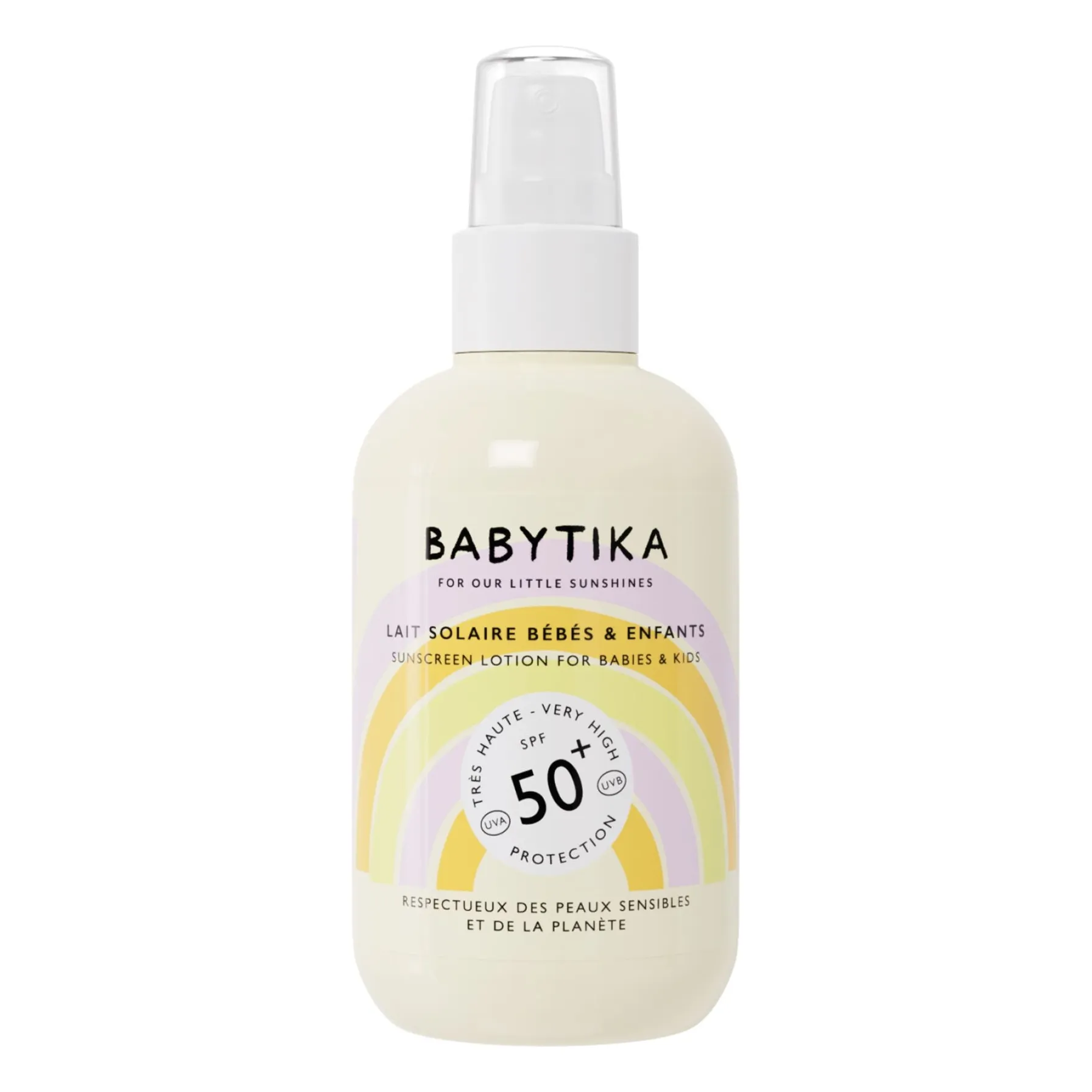 Mimitika - Lait solaire enfant SPF50+ Babytika - 190 ml (Mimitika) - Image 1