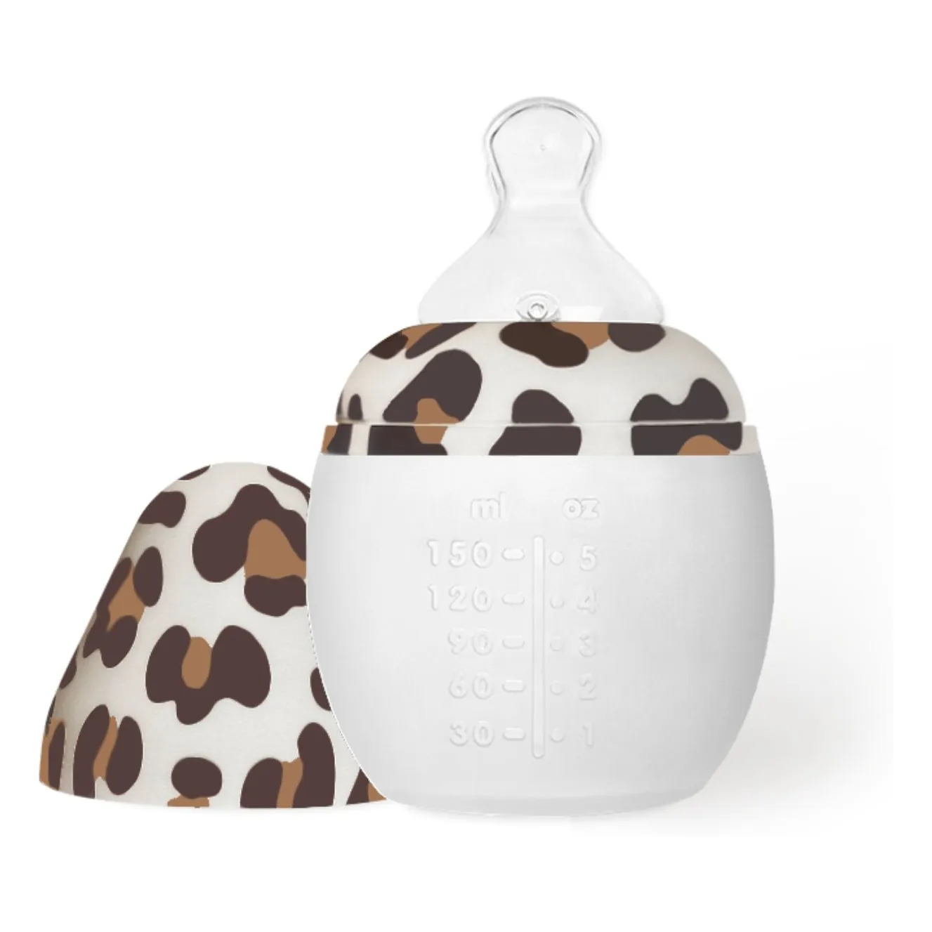 Elhée - Biberon en silicone médical et tétine physiologique Graouu (Elhée) - Image 1