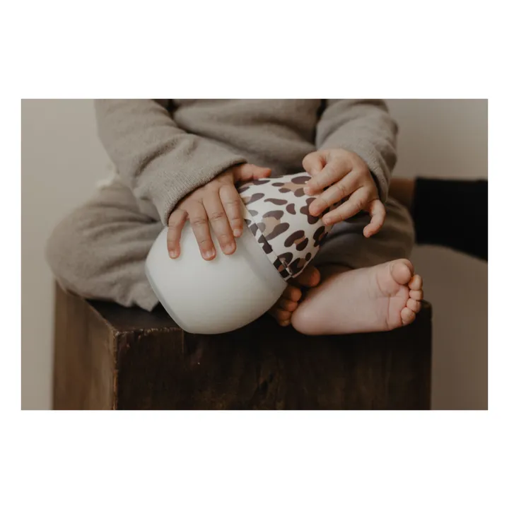 Graouu medical silicone bottle and physiological teat | Camel- Product image n°2