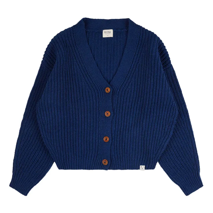 Cardigan Laine - Collection Femme | Bleu- Image produit n°0