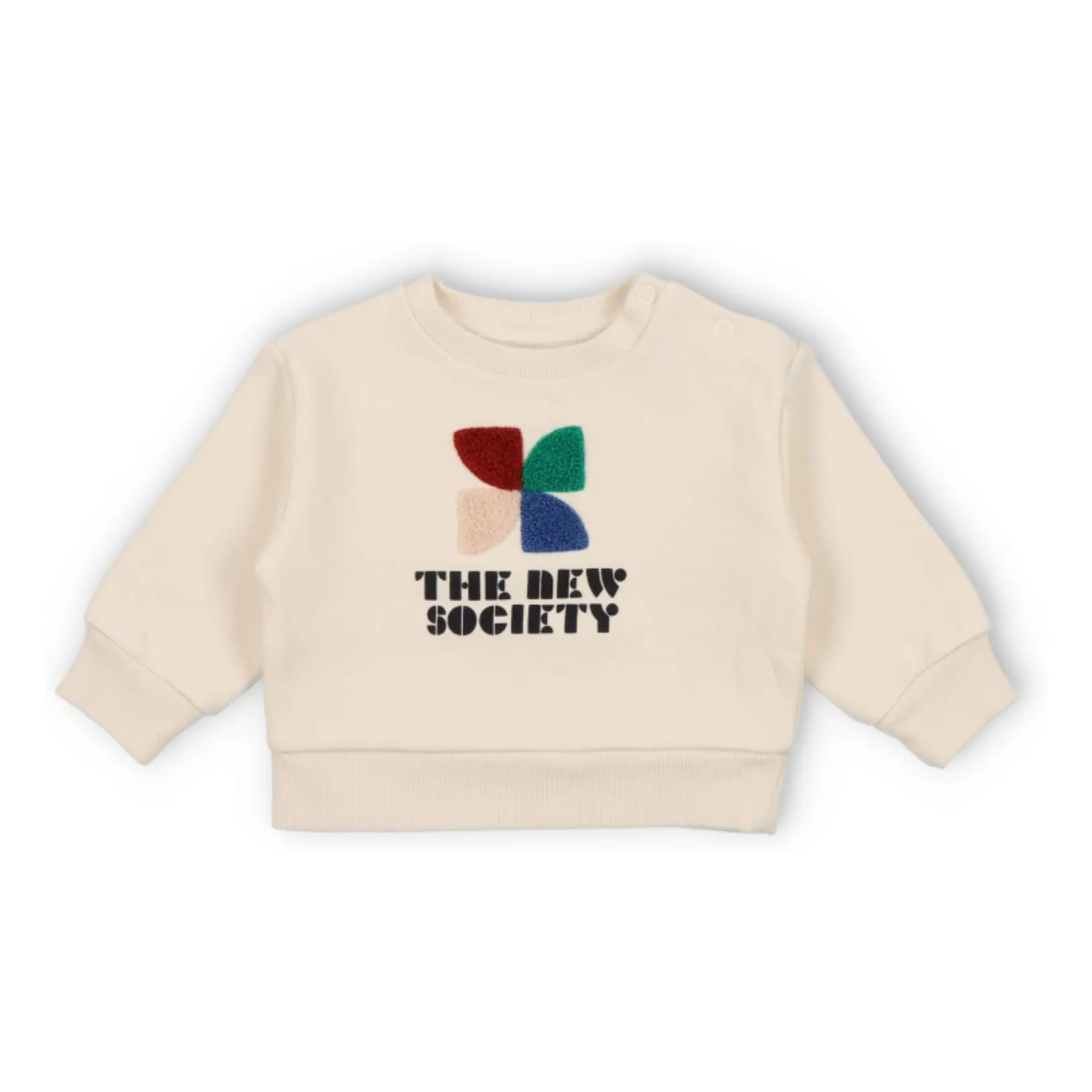 The New Society Ecru Hydra Baby Sweatshirt