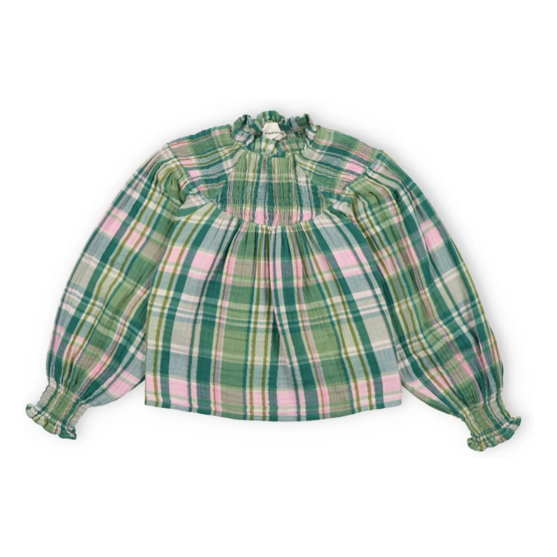 The New Society Green Land Blouse