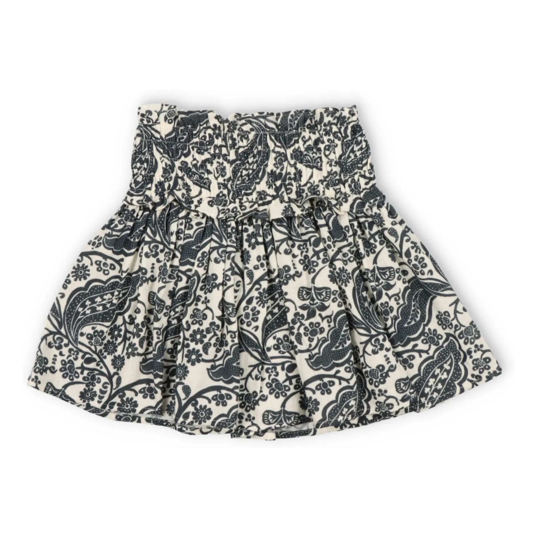 The New Society Navy Blue Jaipur Skirt