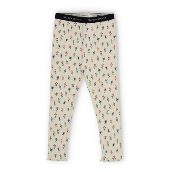 Legging Singapore Mini Blossom | Ecru- Image produit n°0
