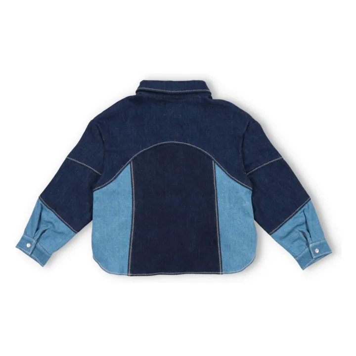 Camisa Danubio Jean | Azul Marino- Imagen del producto n°3