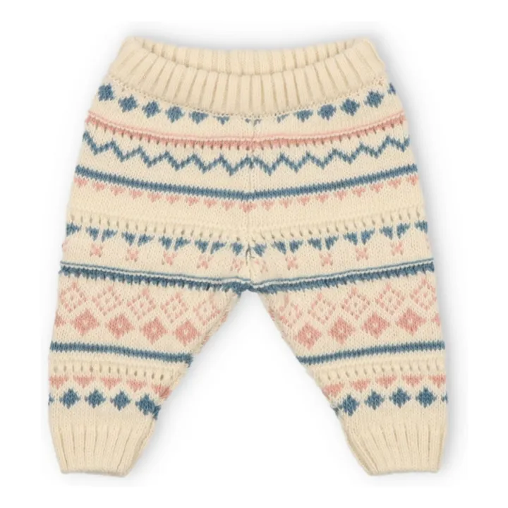 Jogger Polaris Maille Baby | Ecru- Image produit n°0